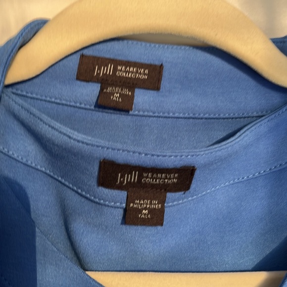 Blue dress with cardigan by JJill - Picture 2 of 7